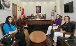 Alanya’da Girişimci İş Kadınları Derneği’nden Kaymakam Ürkmezer’e ziyaret