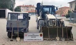 Kaçak kazı operasyonu: İki şüpheli suçüstü yakalandı
