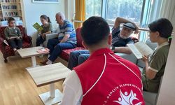 Alanya’da gençler ve huzurevi sakinleri kitaplarla buluştu