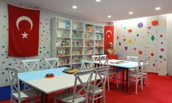 Akdenizli öğrenciler Hatay'da kütüphane kurdu