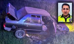 Polis kazada hayatını kaybetti