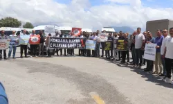 Alanya'da korsan taşımacılığa tepki