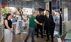 Alanya Kaymakamı Öztürk esnafları ziyaret etti