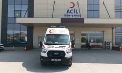 Üzerine kepçe düşen kadın hastanelik oldu