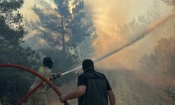 Gazipaşa’da orman yangını yerleşim yerlerini tehdit ediyor