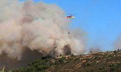 Gazipaşa'da orman yangını soğutma çalışması devam ediyor
