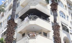 Antalya'da balkonda çıkan yangın büyümeden söndürüldü