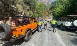Alanya'da 78 safari aracı denetlendi