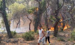 Antalya'da orman yangını