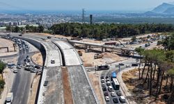 Antalya'da o kavşak ay sonu açılıyor