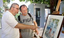 'Kemer'in Suluboya Sergisi'  açıldı