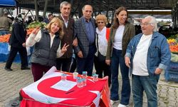 Türk bayrağı masa örtüsü olarak kullanan ilçe başkanına 3 yıl hapis istendi