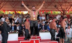 Çilenker'in başpehlivanlık coşkusu