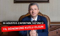 Vali Şahin'den 30 Ağustos kutlaması