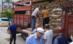 20 ton patatesi ücretsiz dağıttı