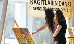 Başkan Kotan 'Kağıtların Dansı' sergisinin açılışını yaptı