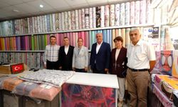 Validen esnaf kadınlara ziyaret