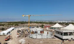 Antalya'da Atıksu Arıtma Tesisi’nde çalışmalar tam gaz
