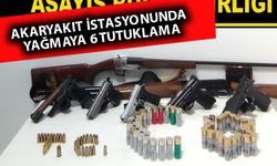 Antalya'da akaryakıt istasyonu yağmalandı