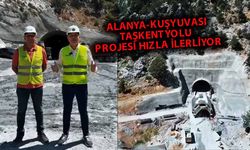 Alanya'nın ulaşım standartları yükseltecek olan proje hızla ilerliyor