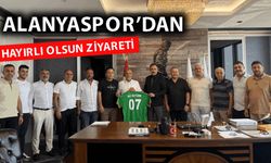 Alanyaspor'dan Başsavcı Öztürk’e hayırlı olsun ziyareti