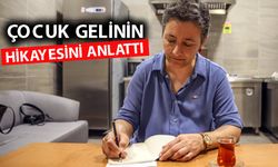 Antalya'da çaycı çocuk gelinler için kitap yazdı