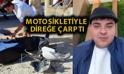 Antalya'da motosiklet direğe çarptı: 1 ölü