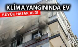 Antalya'da ev yangını: 1 kişi  yaralı