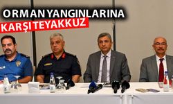 Antalya'da orman yangınlarına karşı teyakkuz