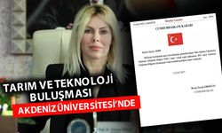 Antalya'ya 'Tarım Teknokenti' müjdesi