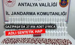 Gazipaşa'da yol kontrolünde binlerce sentetik hap ele geçirildi