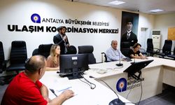 Antalya'da toplu ulaşım şoförlerine hizmet içi eğitim