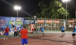 Ayak Tenisi Turnuvası sona erdi