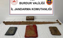 Bucak'ta tarihi eser operasyonu