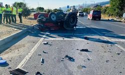 Otomobille çarpışan traktörün sürücüsü öldü