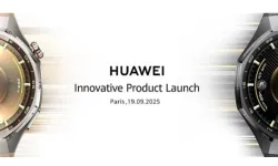 Huawei yeni giyilebilir cihazlar 19 Eylül'de Paris'te görücüye çıkarıyor