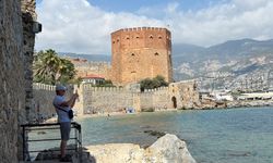 Alanya'nın simgelerine 44 bin ziyaretçi