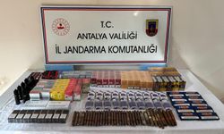 Antalya’da kaçak tütün operasyonu: Milyonluk makaron ele geçirildi
