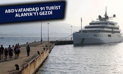 Alanya'ya 91 ABD'li turist geldi