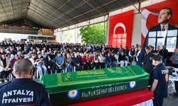 Antalya itfaiye teşkilatının acı günü