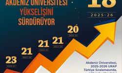 Akdeniz Üniversitesi URAP'ta yükselişini sürdürüyor