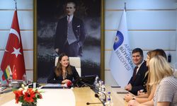 Antalya Büyükşehir Belediyesi Litvanya heyetini ağırladı