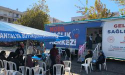Antalya'nın ilçelerinde kanser taraması