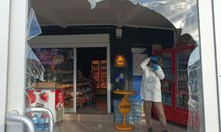 Marketin camını kırdı: Şüpheli girdiği markette yedi, içti ve gitti