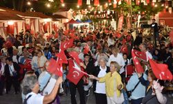 Yıldızların şovu Antalya'da izlendi