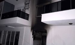 Sitedeki sauna ve hamamda yangın