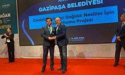 Gazipaşa'ya Sağlıklı Kentler Birliği'nden birincilik ödülü