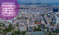 Antalya'da 5 yılda satılan her 6 konuttan 1'ini yabancı aldı