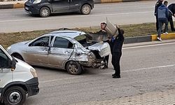 3 araçlı kazada 1 yaralı