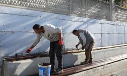 Antalya'da okullarda bakım onarım çalışması